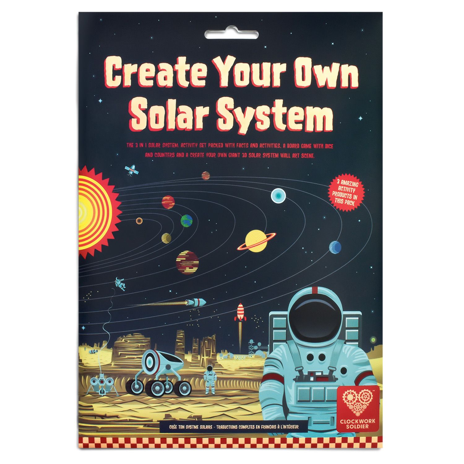 solar system art kit