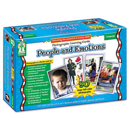 emotions and facial expressions learning cards