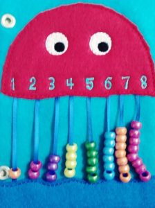abacus quiet book page