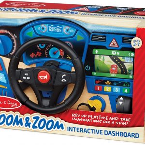 Vroom and Zoom Car Driving Simulation Toy