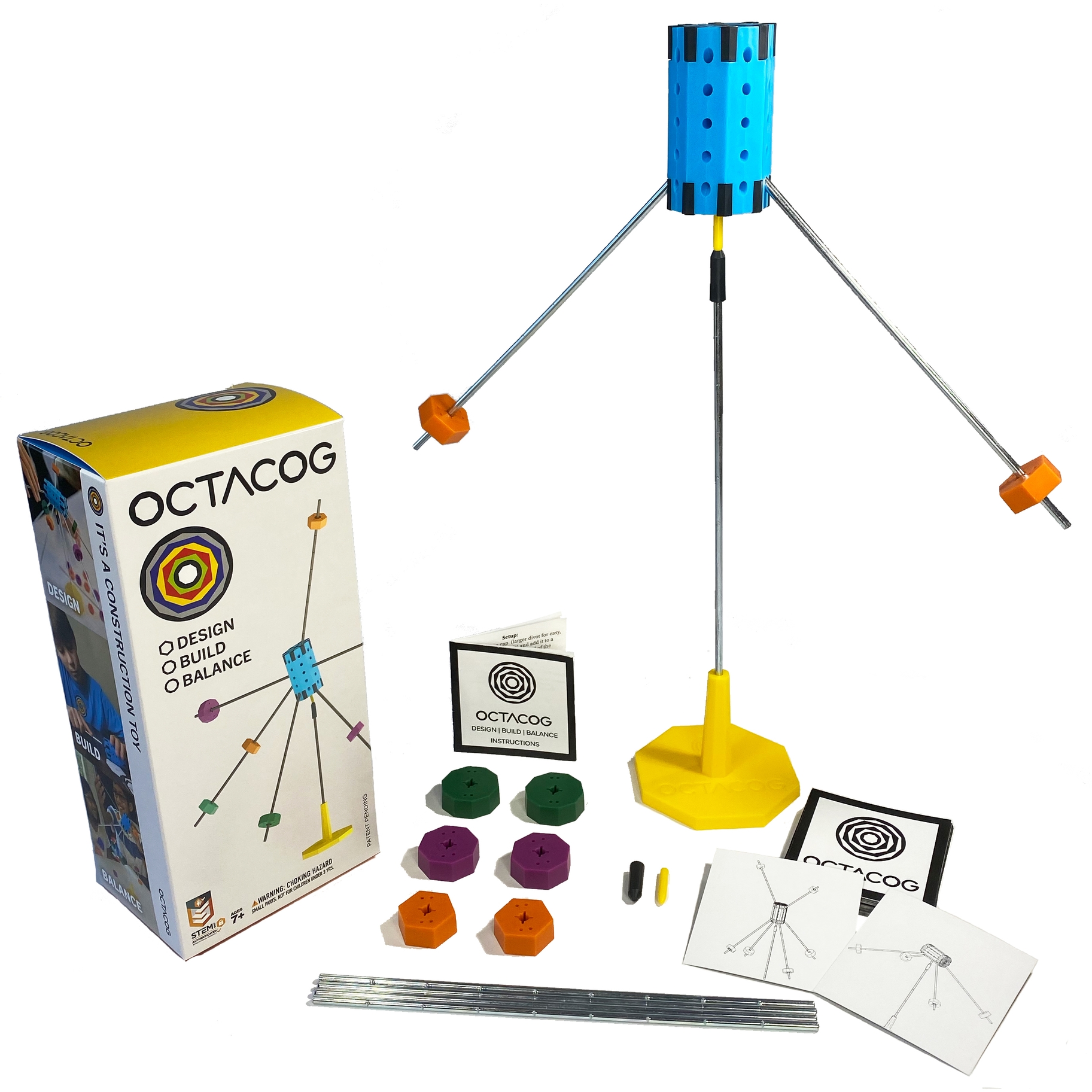 Octacog STEM tool physics and balance game