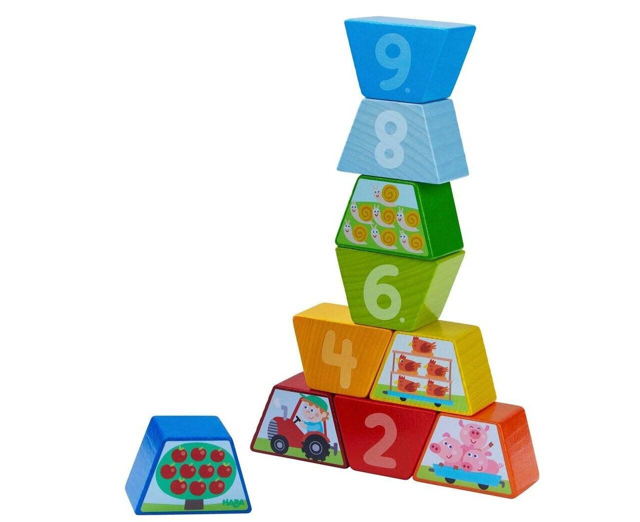 Farm Themed Blocks with numbers