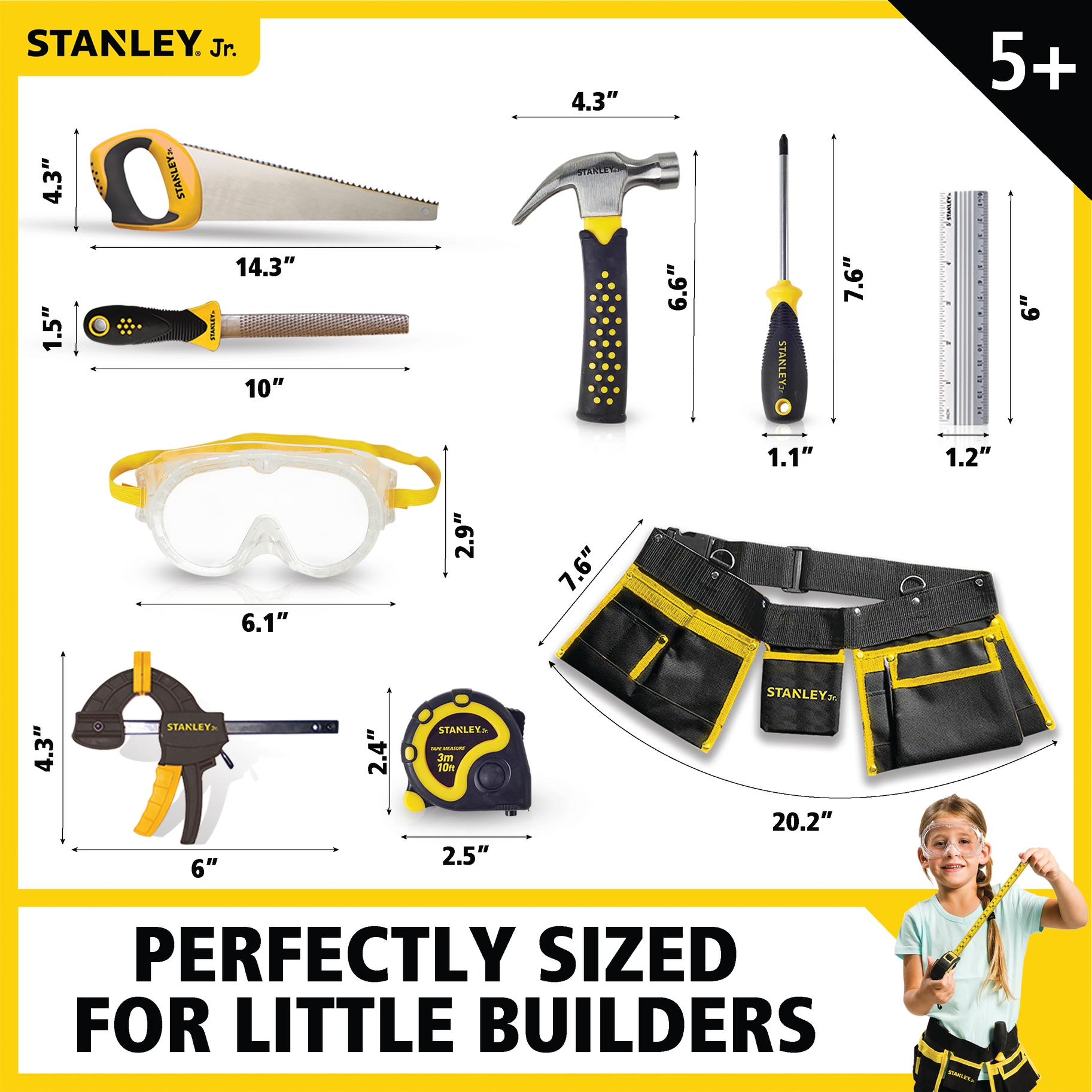 Real Tools For Kids Stanley Jr