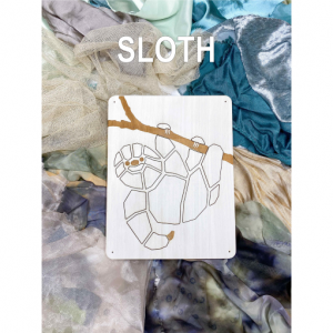 sloth art kit for kids