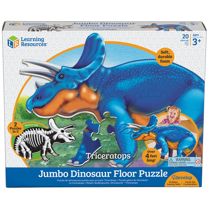 jumbo dinosaur floor puzzle