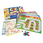 CVC spelling board games for elementary language arts