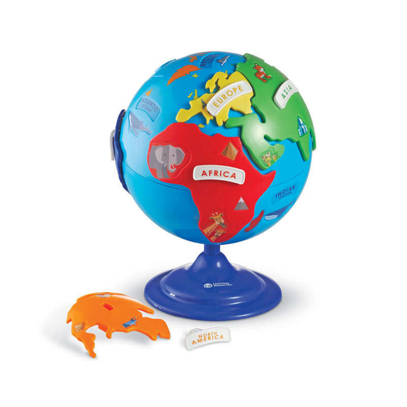 puzzle globe for children