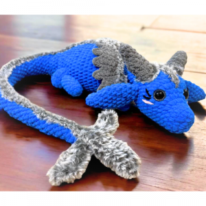 crochet weighted dragon